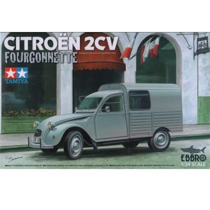 TAMIYA 93034 1/24 Citroen 2CV Fourgonette Ebbro