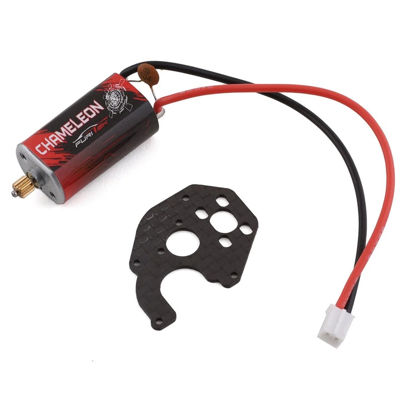 FURITEK FUR-2076 SCX24 Chameleon Brushed Motor 80T w/Motor Mount & 11T Pinion