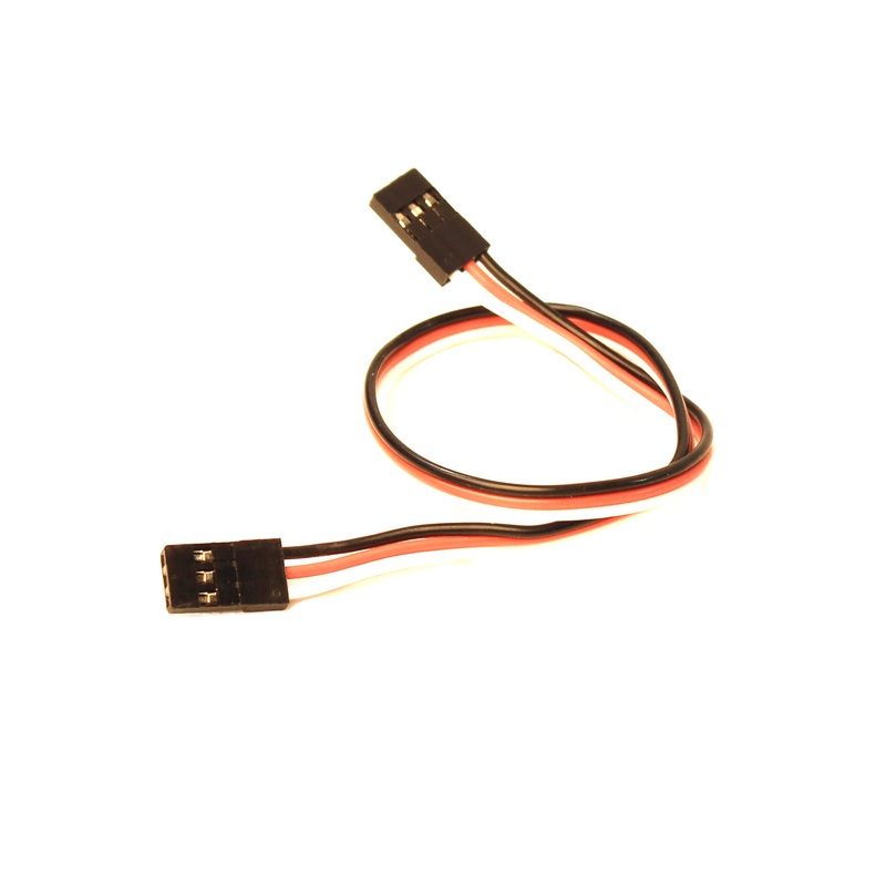 RACERS EDGE 1652 9" Universal Extension Lead w/ Male to Male Plug, 22AWG
