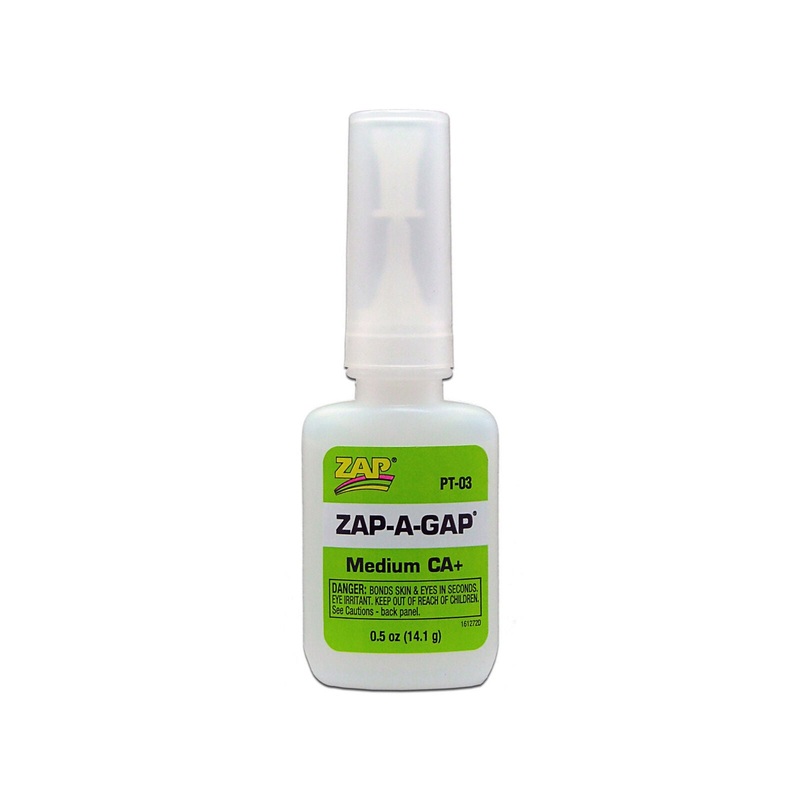 ZAP PT-03 Zap-A-Gap Medium CA+ Glue, 1/2 oz