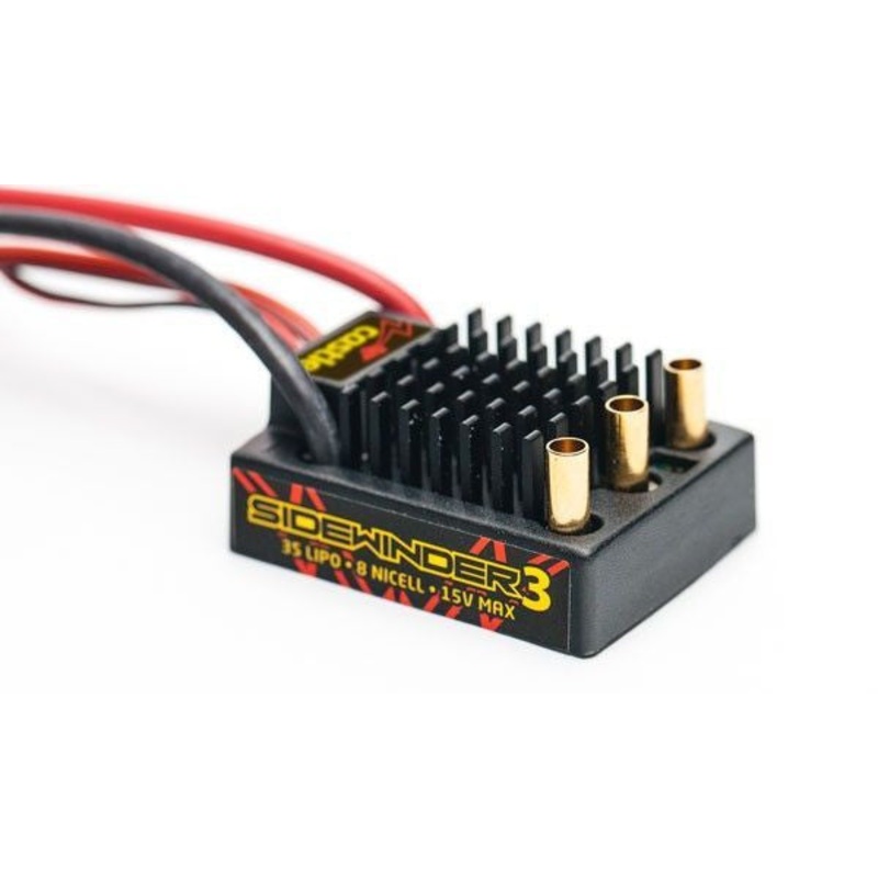 CASTLE 010-0115-00 Sidewinder 3 Waterproof 1/10 Sport ESC SW3