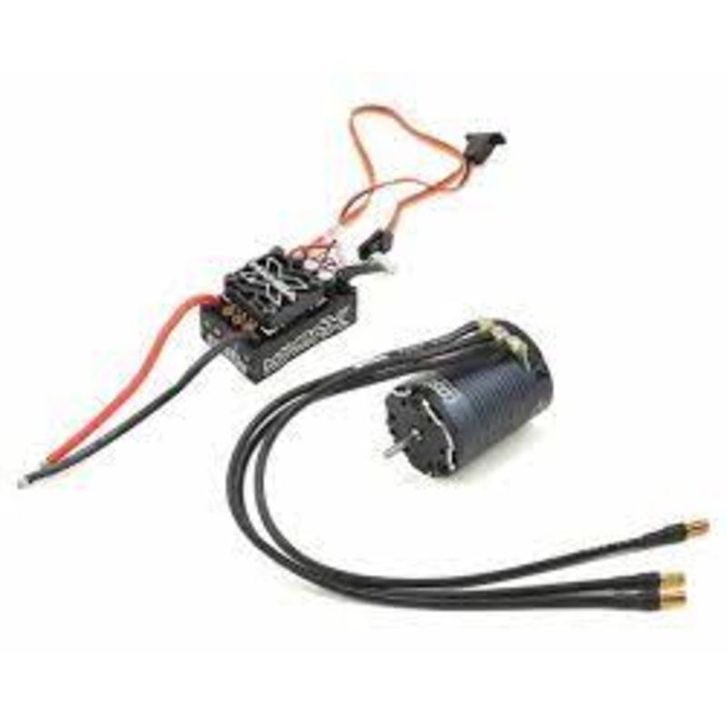 CASTLE 010-0155-10 Mamba X Waterproof Sensored Brushless Combo w/2850kV Slate