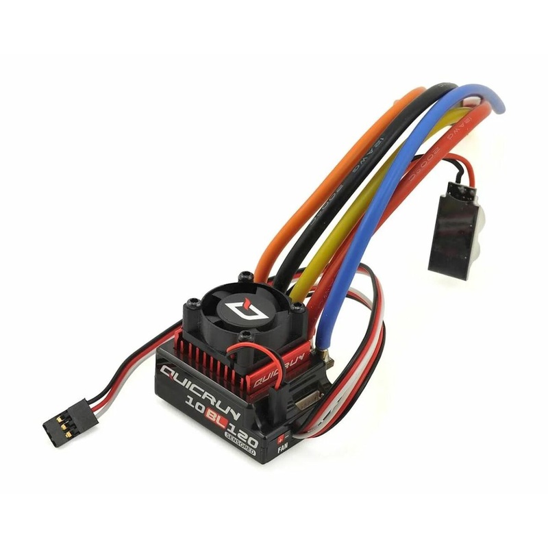 HOBBYWING 30125000 QuicRun QR10BL120 120A Sensored Brushless ESC
