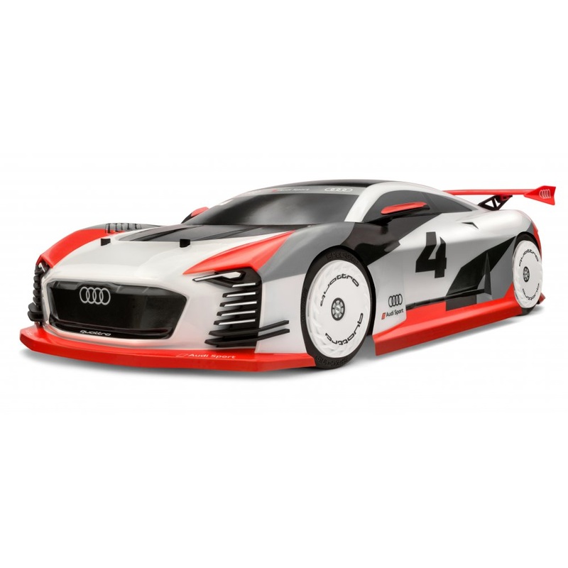 HPI 160202 RS4 Sport 3 Flux Audi E-Tron Vision GT 1/10 Scale Brushless RTR with 2.4GHz Radio System
