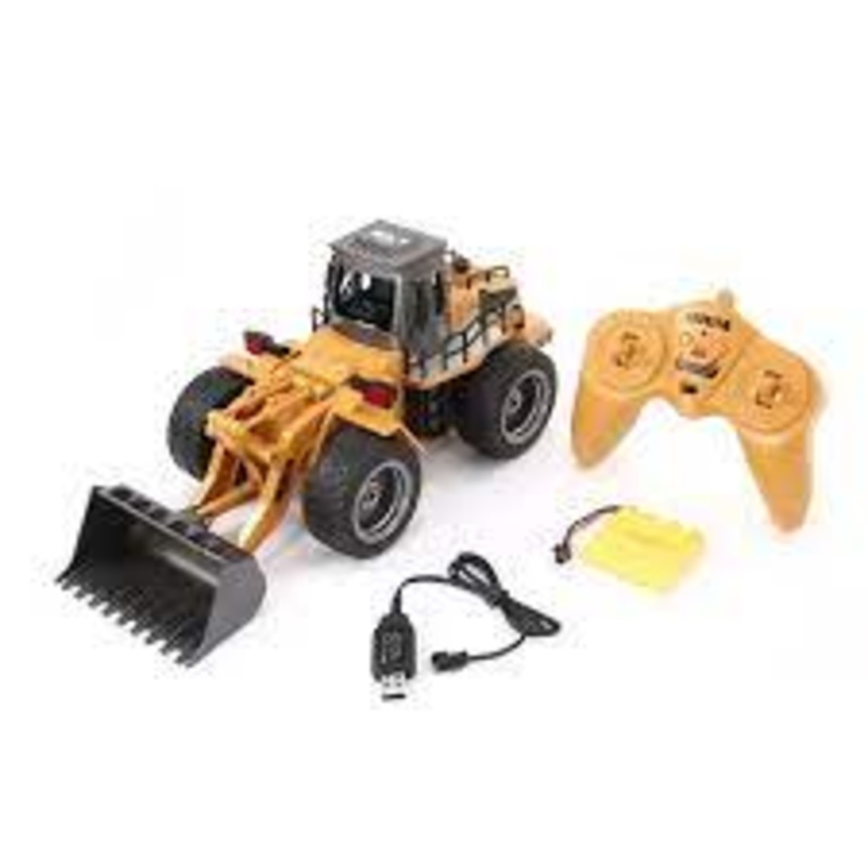 HUINA 1520 1/18 2.4G 6CH Die-Cast RC Bulldozer