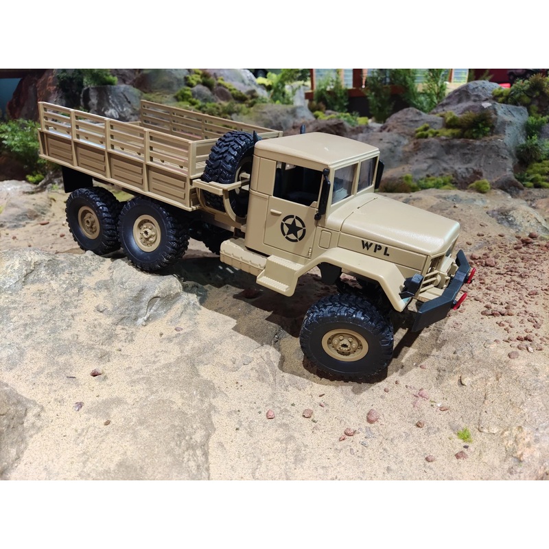 RC PRO B14 1/16 OFF ROAD CRAWLER SERIES - MILITARY TRUCK