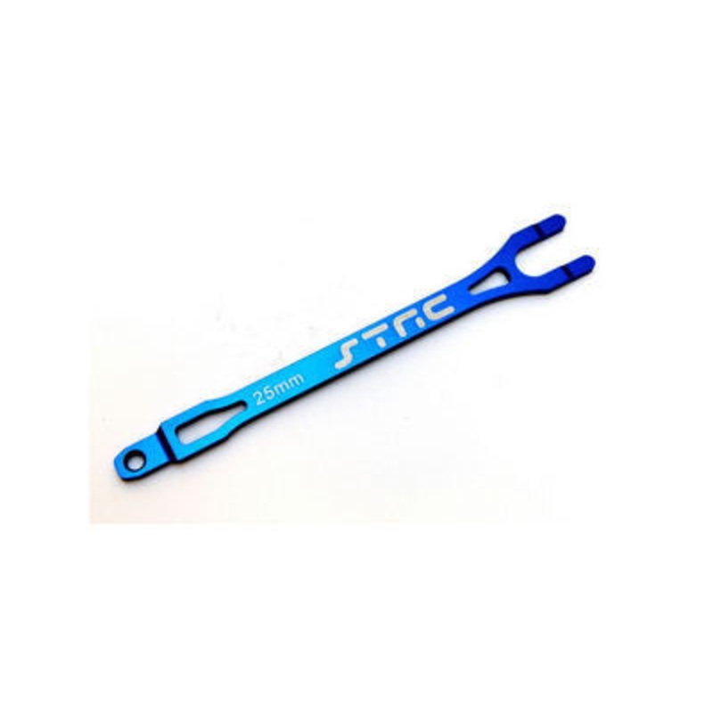 STRC ST3727B Battery Strap Traxxas Slash (Blue)