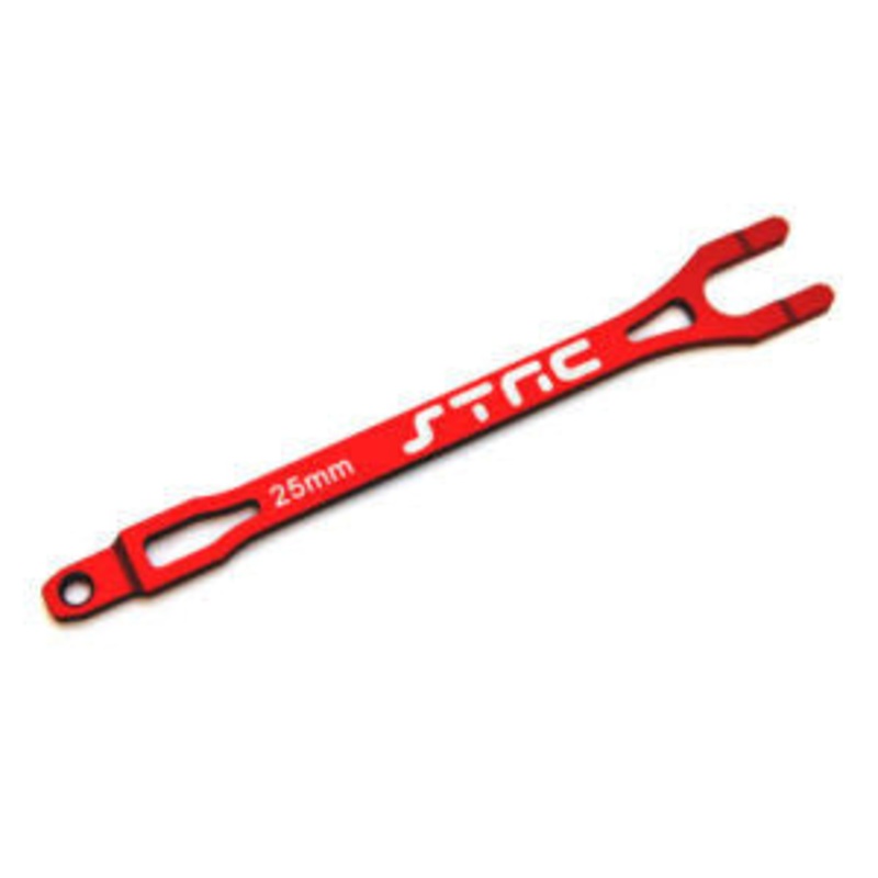 STRC ST3727R Battery Strap Traxxas Slash (Red)