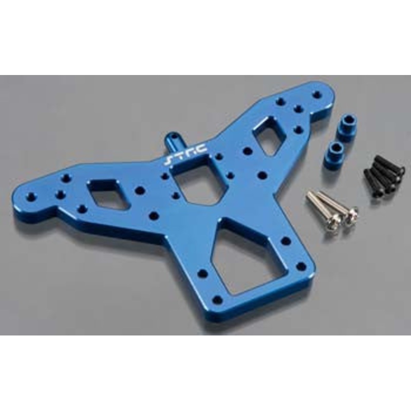 STRC ST4138B  HD 6.5mm Thick Rear Shock Tower (blue)