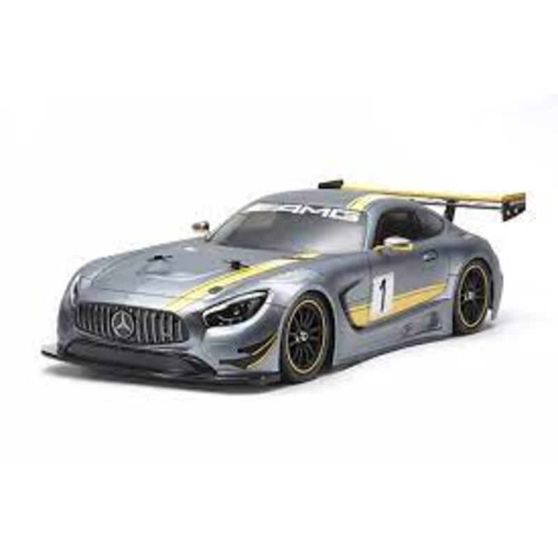 TAMIYA 58639-60A Mercedes AMG GT3 1/10 4WD Electric Touring Car Kit (TT-02)