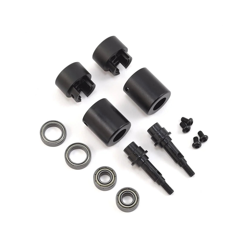 SSD RC SSD00243 TRX-4 Rear Axle Portal Delete Kit (Black)
