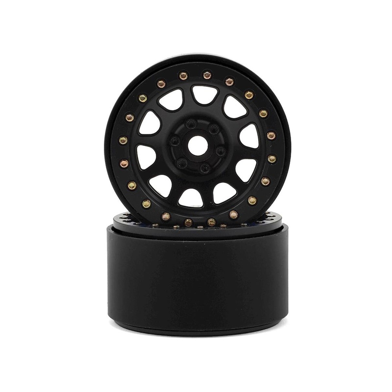 SSD SSD00156 2.2 D Hole Beadlock Wheels (Black)