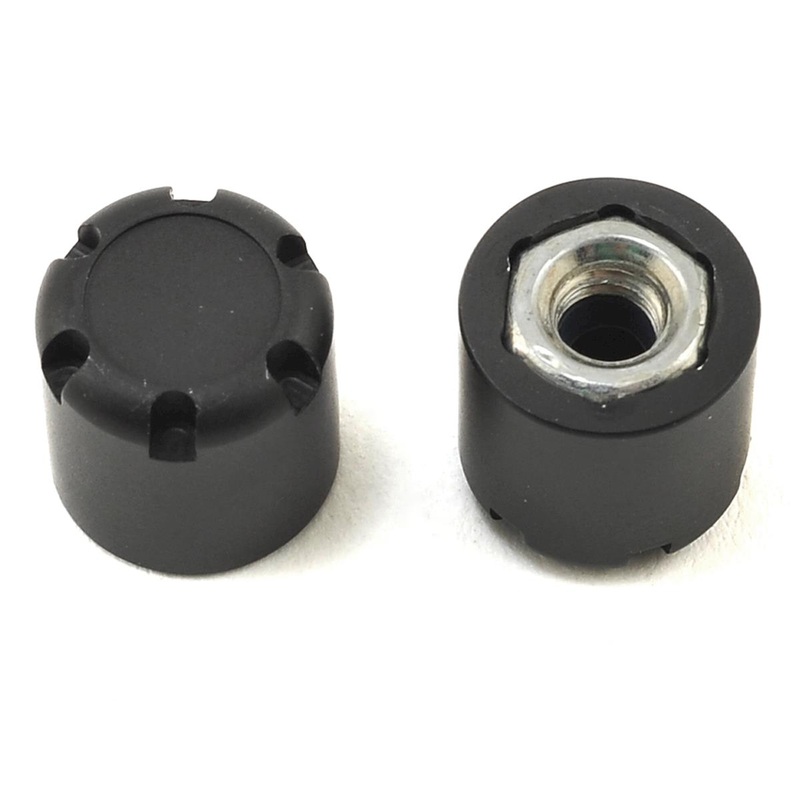SSD SSD00178 Scale Rear Hubs Black (2)