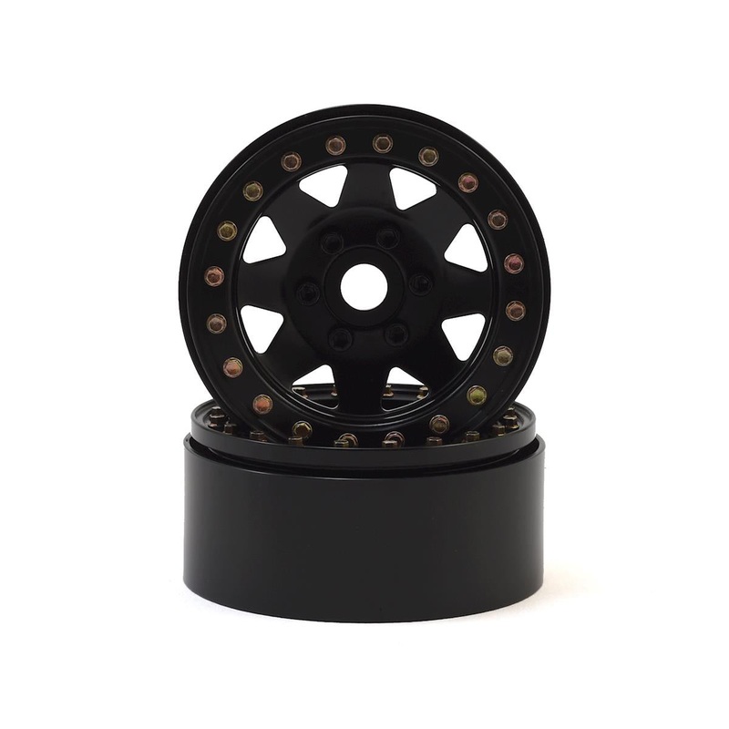 SSD SSD00254 1.9 Steel 8 Spoke Beadlock Wheels Black