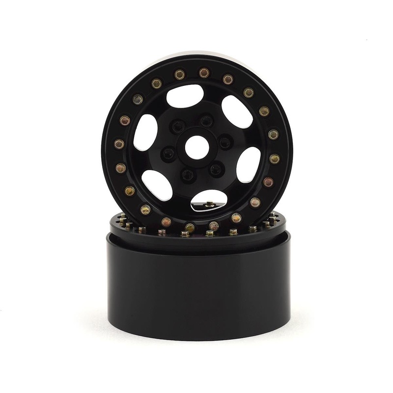 SSD SSD00322 1.9 Rugged Beadlock Wheels Black