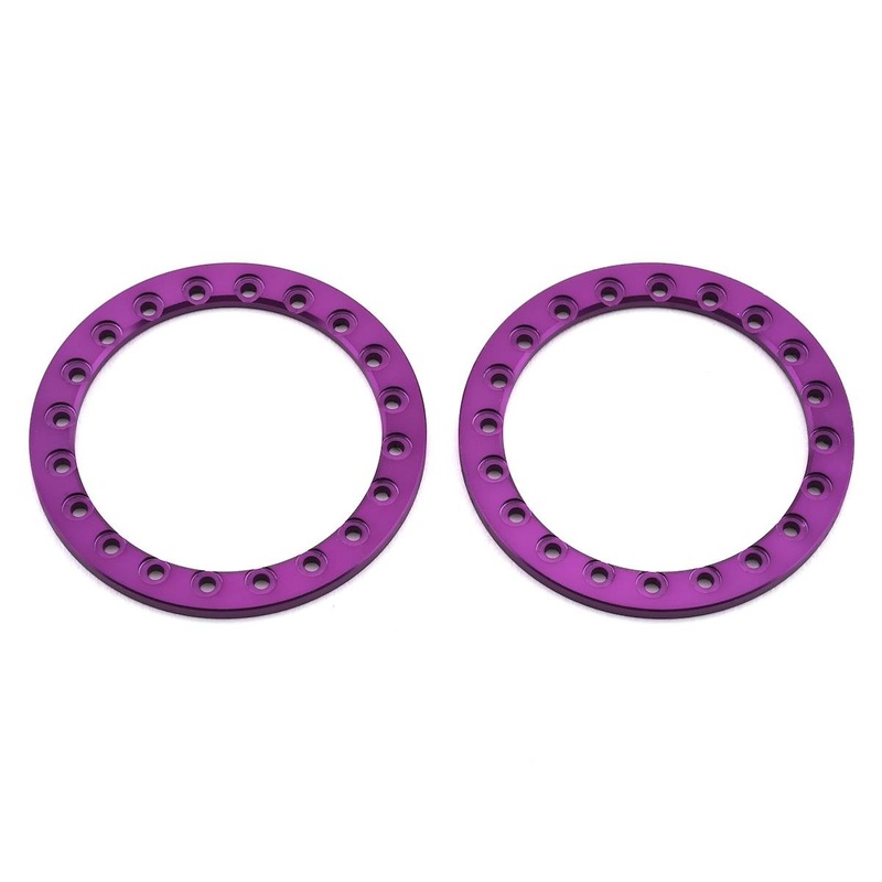 SSD SSD00374 1.9 Aluminum Beadlock Rings (Purple) (2)