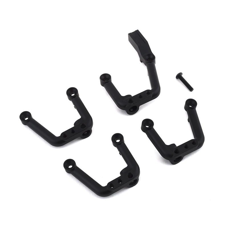 SSD SSD00392 Enduro Aluminum Shock Hoop Set Black