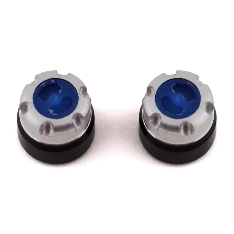 SSD SSD00441 1/24 Scale Locking Hubs (Blue) (2)