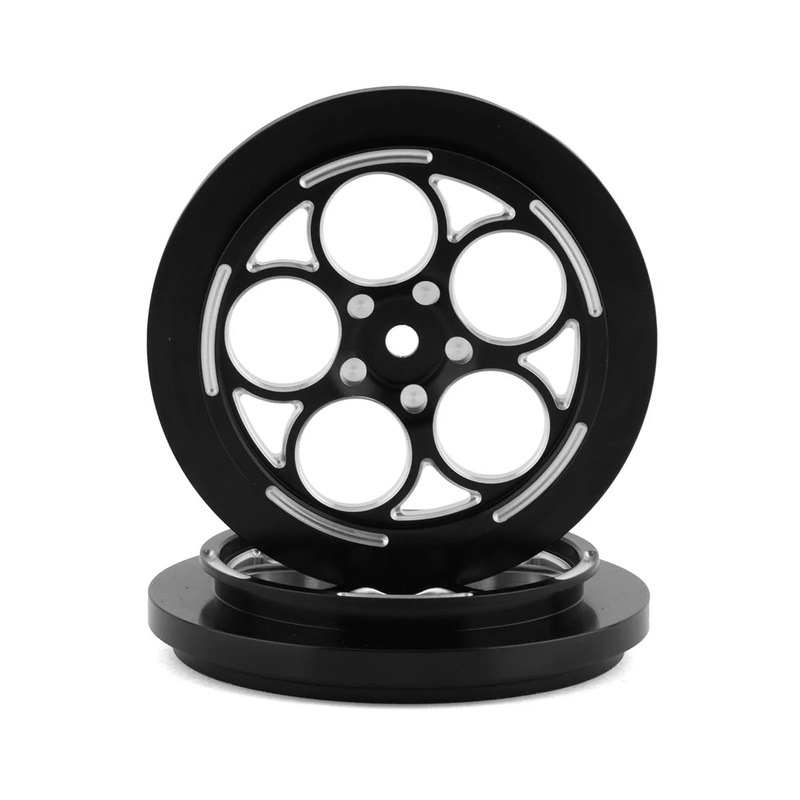 SSD SSD00547 5 Hole 2.2/2.7" Narrow Front Drag Wheels (Black) (2)