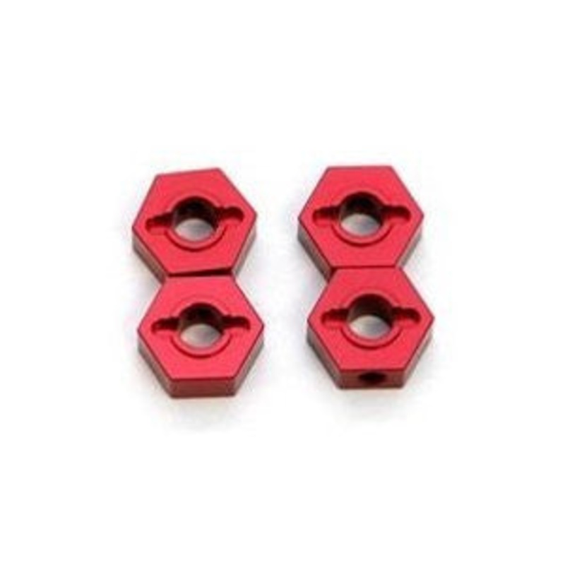 STRC ST1654R 12mm Hex Adapters Slash 4x4 (Red)