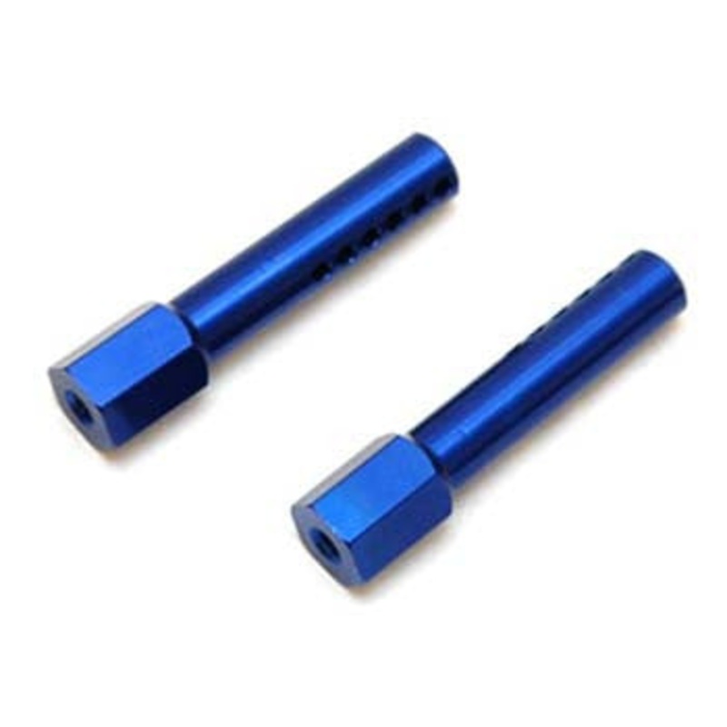 STRC ST1914B Front Body Posts for Traxxas Slash and Ruslter (Blue) 1 Pair ST1914B