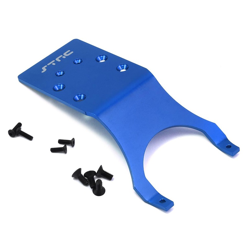 STRC ST3623RB Rear Skid Plate Stampede/Slash (Blue) ST3623RB