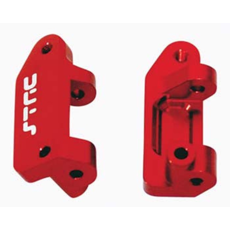 STRC ST3632R Caster Blocks Stampede/Rustler/Slash (Red)