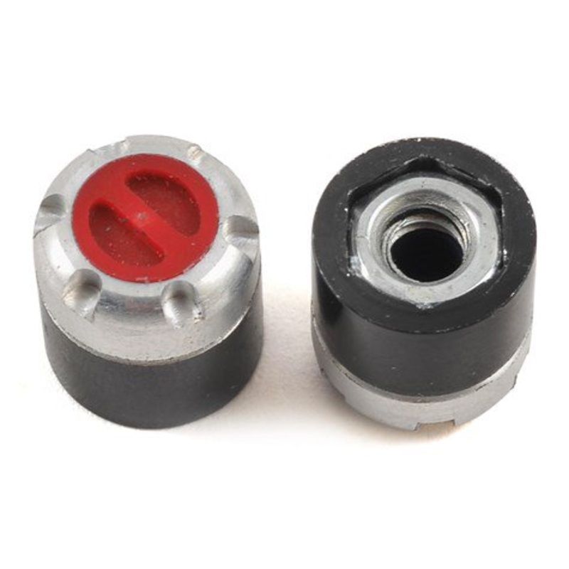 SSD SSD00011 SSD RC Scale Locking Hubs (Red) (2)