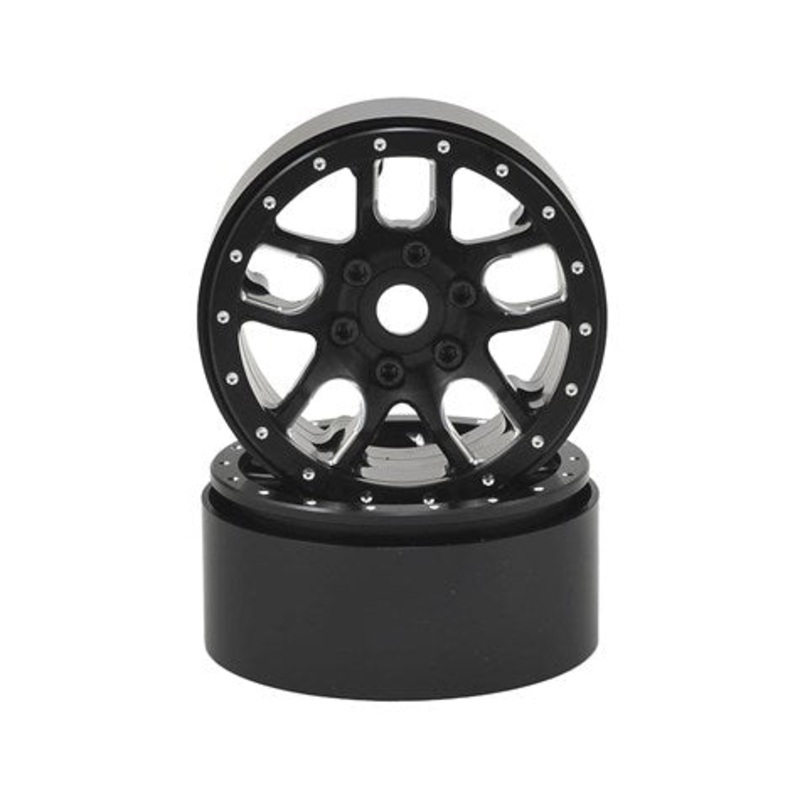 SSD SSD00142 1.9 Double Time Beadlock Wheels Black