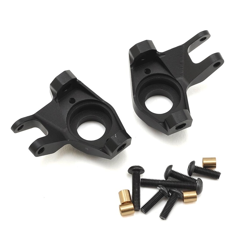 SSD SSD00144 Pro Aluminum Knuckles For SCX10 ll ( Black)