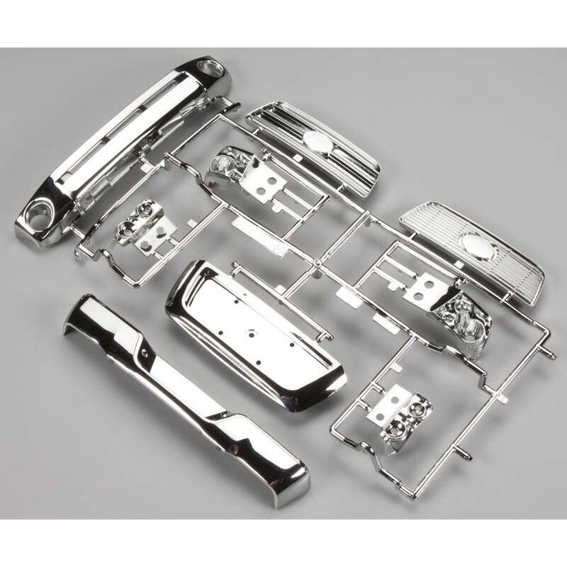 TAMIYA 9115231 Toyota Tundra Highlift Grill & Bumper (M Parts)