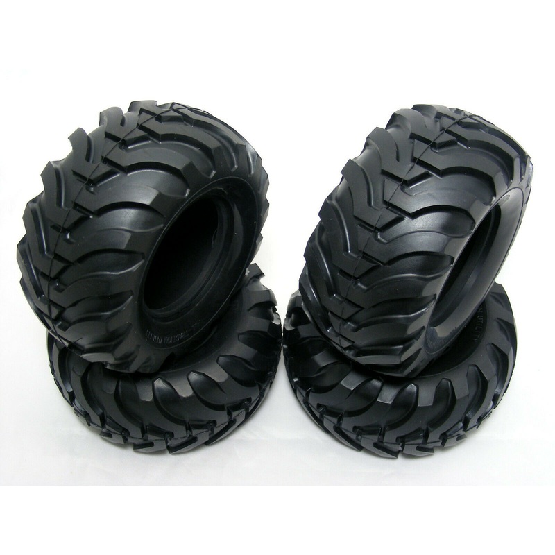 TAMIYA 9401968 Tire Set, for Blackfoot and Bruiser (4pcs)