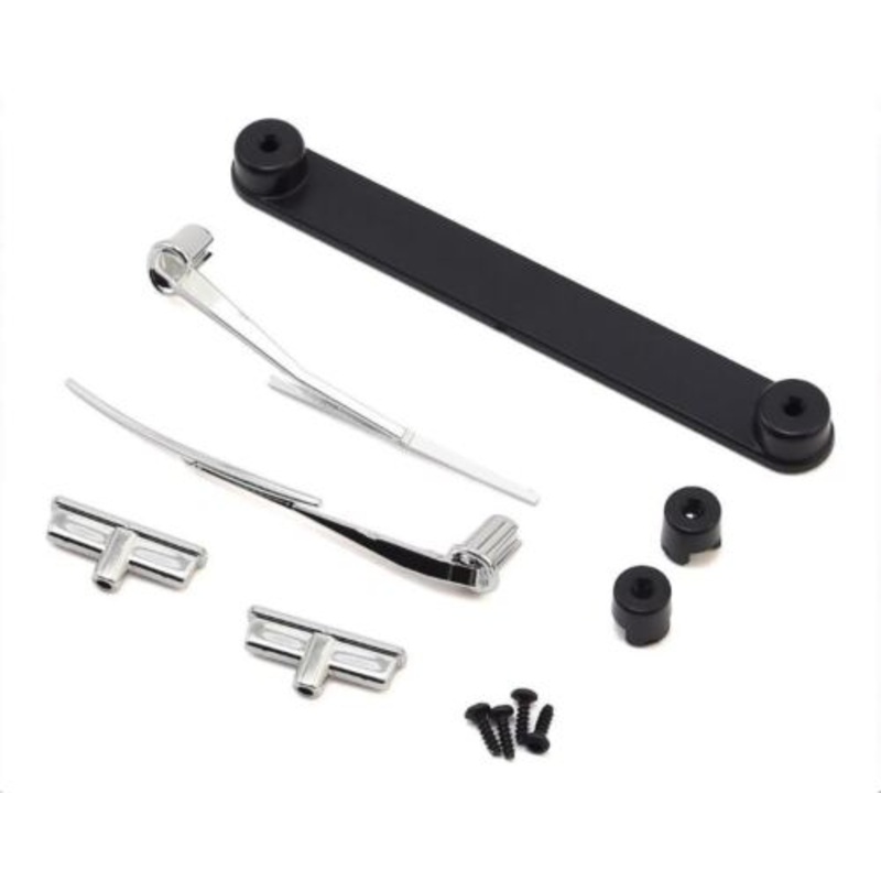TRAXXAS 8075 Door handles, left & right/ windshield wipers, left & right/ retainers (3)/ 1.6x5 BCS (self-tapping) (4)