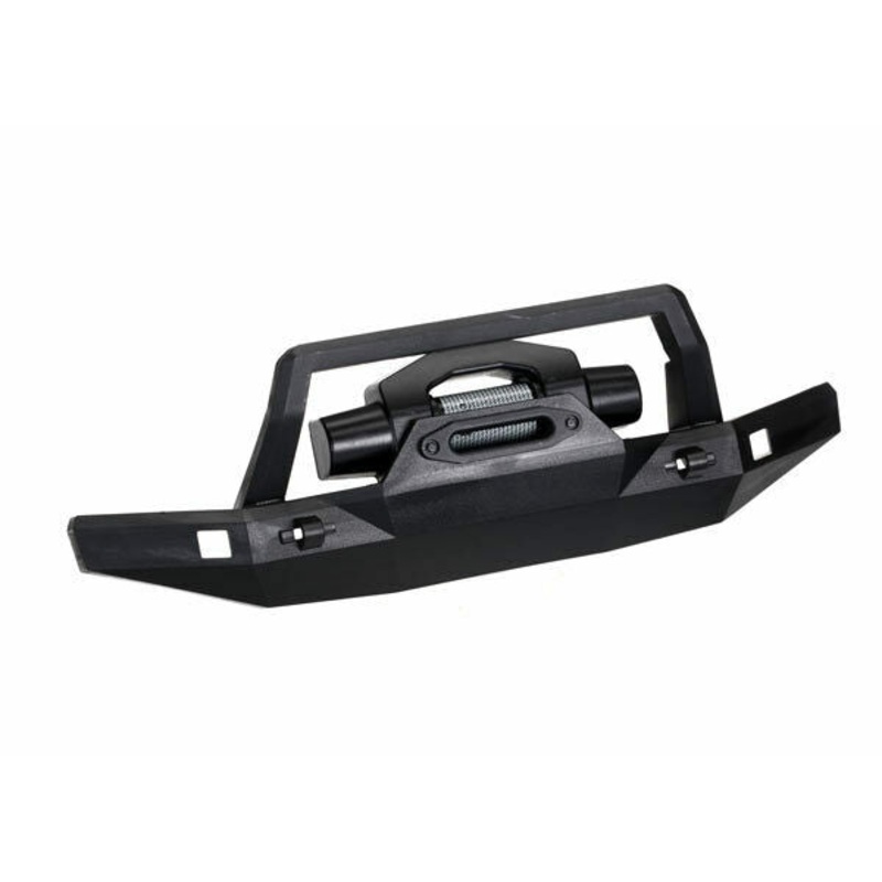 TRAXXAS 8124 Bumper, front (178mm wide)/ winch/ 2.6x8 BCS (1)