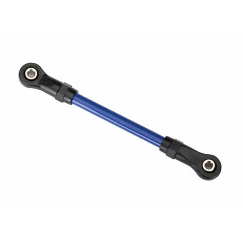 TRAXXAS 8144X Suspension link, front upper 5x68mm (1) blue powder coated steelassembled w/ hollow balls for use with #8140X TRX-4 Long Arm Lift Kit