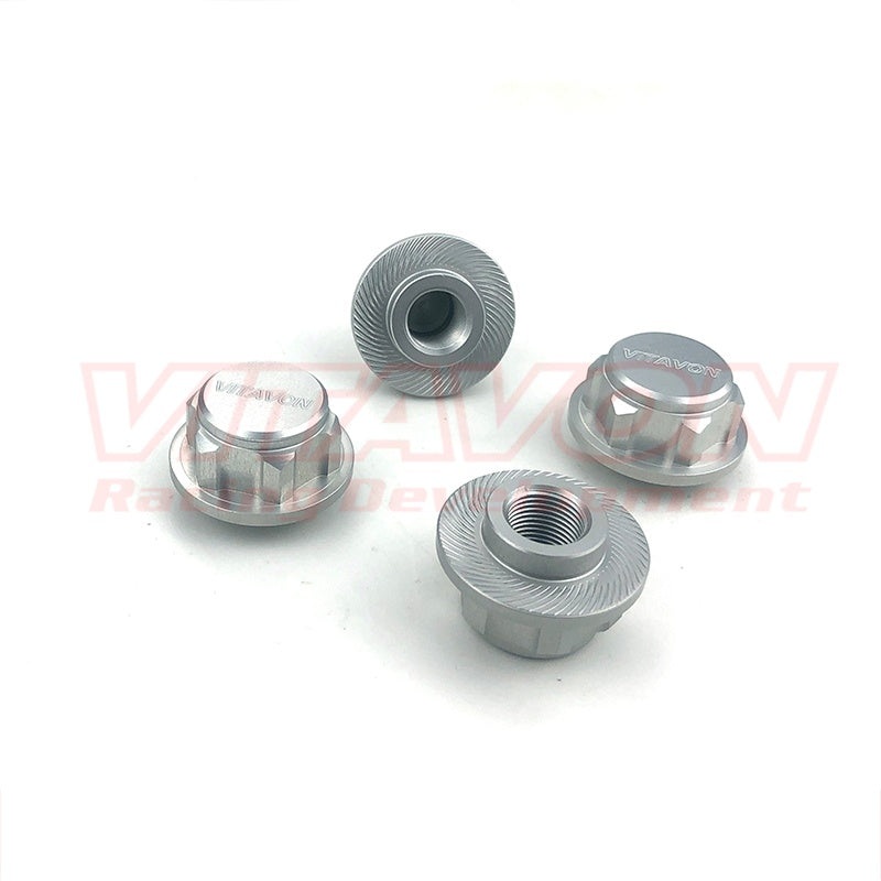 VITAVON XRT0008 Aluminum 7075 V2 wheel nut adapter 18mm bore for X-MAXX XRT XMAXX: fits Vitavon Stub Only