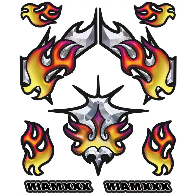XXX MAIN R001 Chromal Blaze Internal Graphic