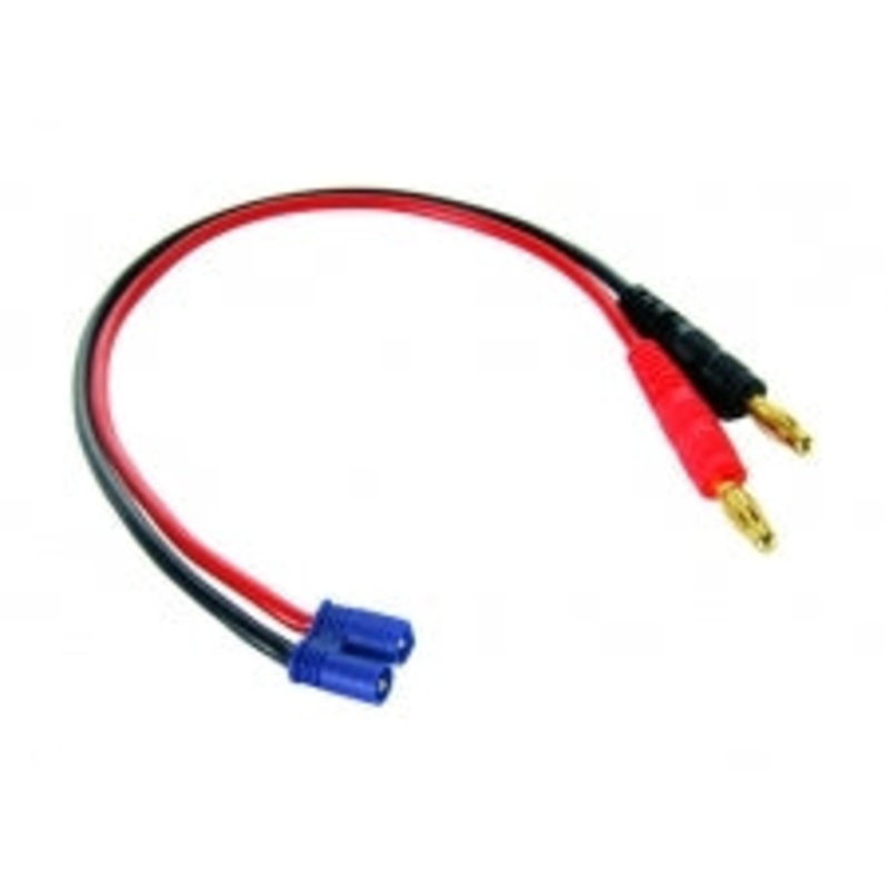 COMMON SENSE RC BP2EC2M EC2 Charging Adapter with Banana Plugs