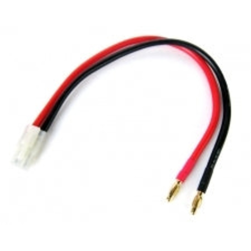 COMMON SENSE RC BP2TMYM Tamiya Charging Adapter with Banana Plugs