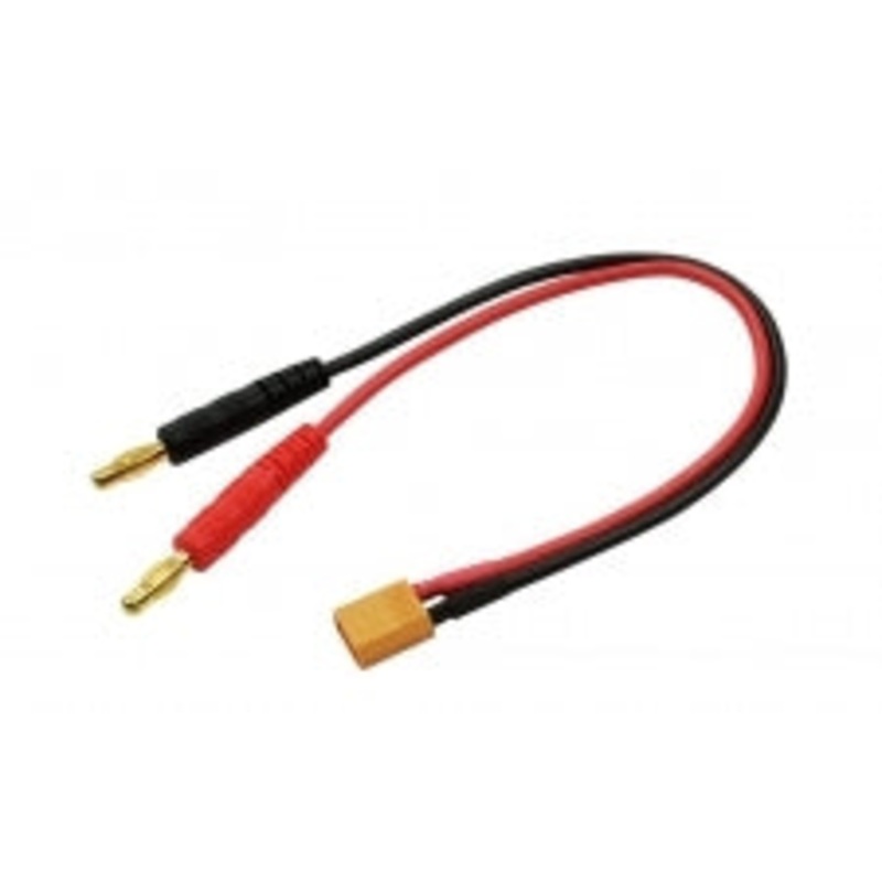 COMMON SENSE RC BP2XT30M XT30 Charging Adapter with Banana Plugs