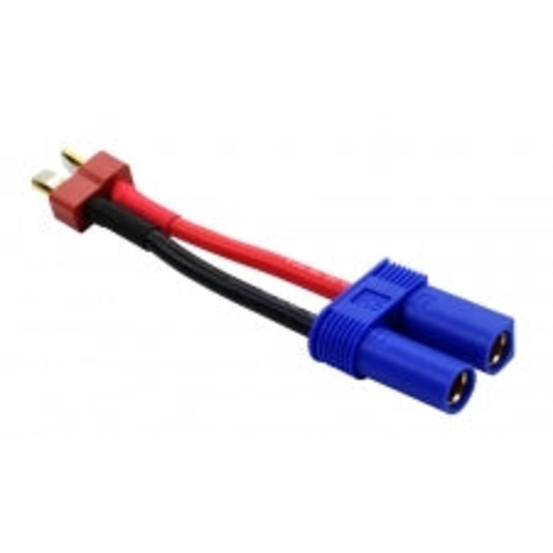 COMMON SENSE RC EC5F2DEANSM EC5 Female TO Deans Male Conversion Adapter