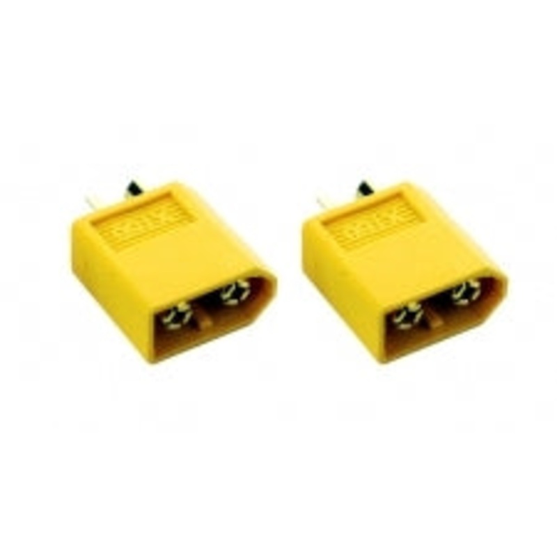 COMMON SENSE RC XT60-MM-1P XT60 Male Connectors 2 Pack