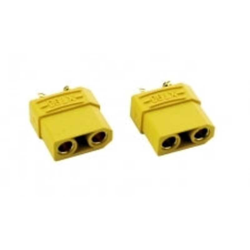 COMMON SENSE RC XT90-FF-1P XT90 Connectors - 2-Pack of Female