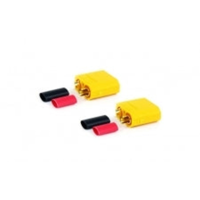 COMMON SENSE RC XT90-MM-1P XT90 Connectors - 2-Pack of Male