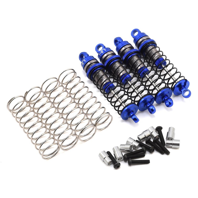 HOT RACING LTN56DP06 Aluminum Shock Blue La Trax rally Teton