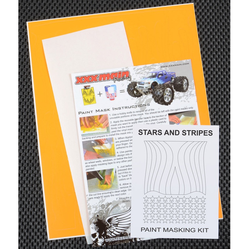 XXX MAIN M054L Stars and Stripes Paint Mask