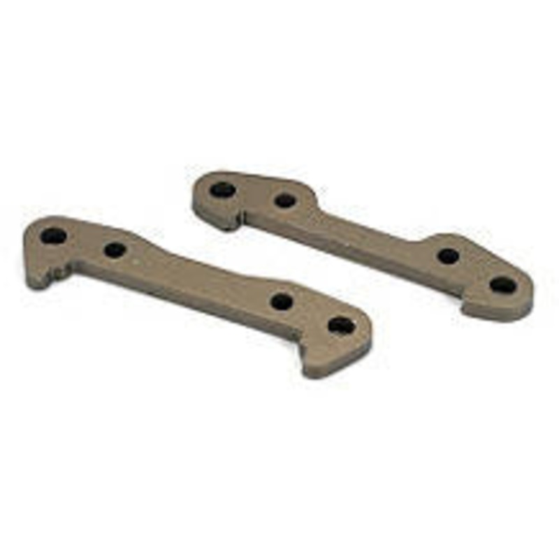 LOSI LOSA1744 Front Hinge Pin Brace Set-Aluminum 8B 8T *DISC*