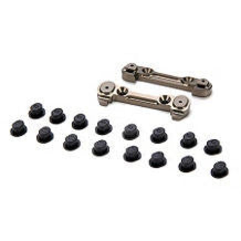 LOSI LOSA1754 Adjustable Front Hinge Pin Brace w/Inserts