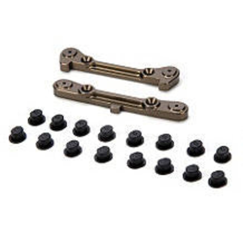 LOSI LOSA1755 Adjustable Rear Hinge Pin Brace w/Inserts