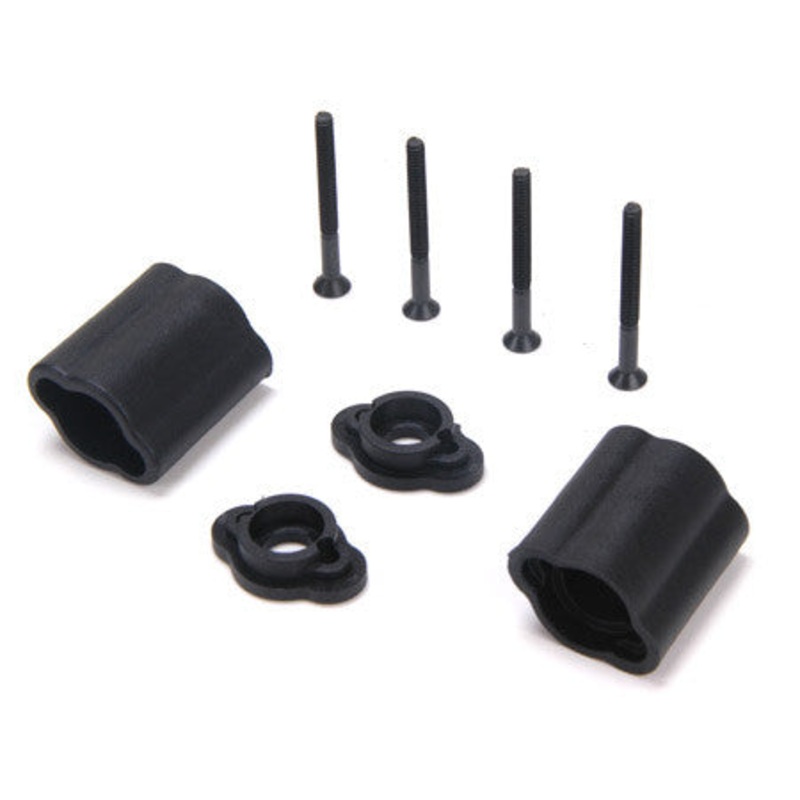 LOSI LOSA2030 Rear Outer Hub, Cap & Hardware: CCR